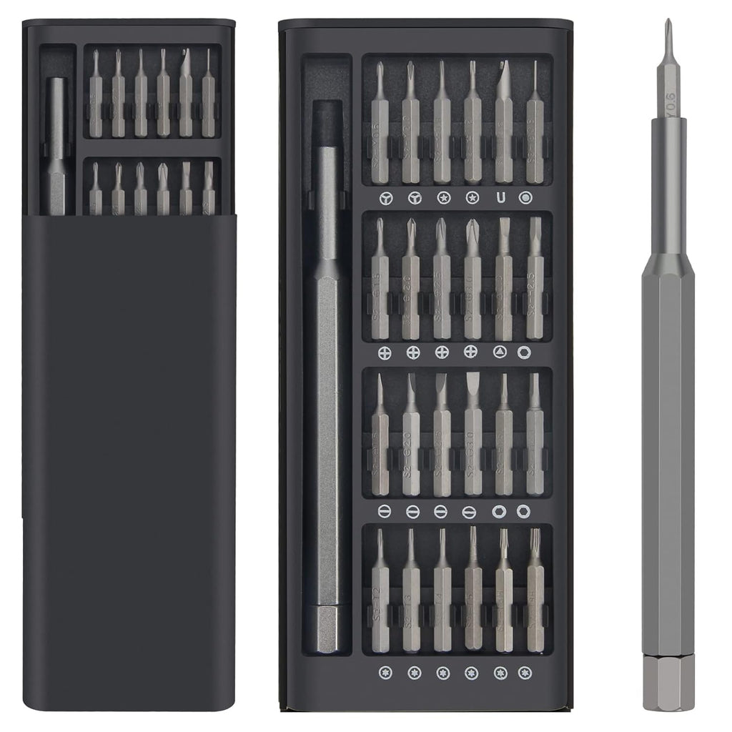 24 in 1 Mini Screwdriver Set with Case, Small Flathead Magnetic Screwdriver Kit for Electronics (SVO-11)