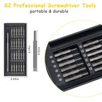 24 in 1 Mini Screwdriver Set with Case, Small Flathead Magnetic Screwdriver Kit for Electronics (SVO-11)