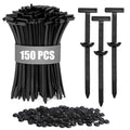 Universal Cable Tie Buckle for Cars, Heavy Duty Self-Locking UV Resistant Zip Ties with Push Pin Button (SVO_14)