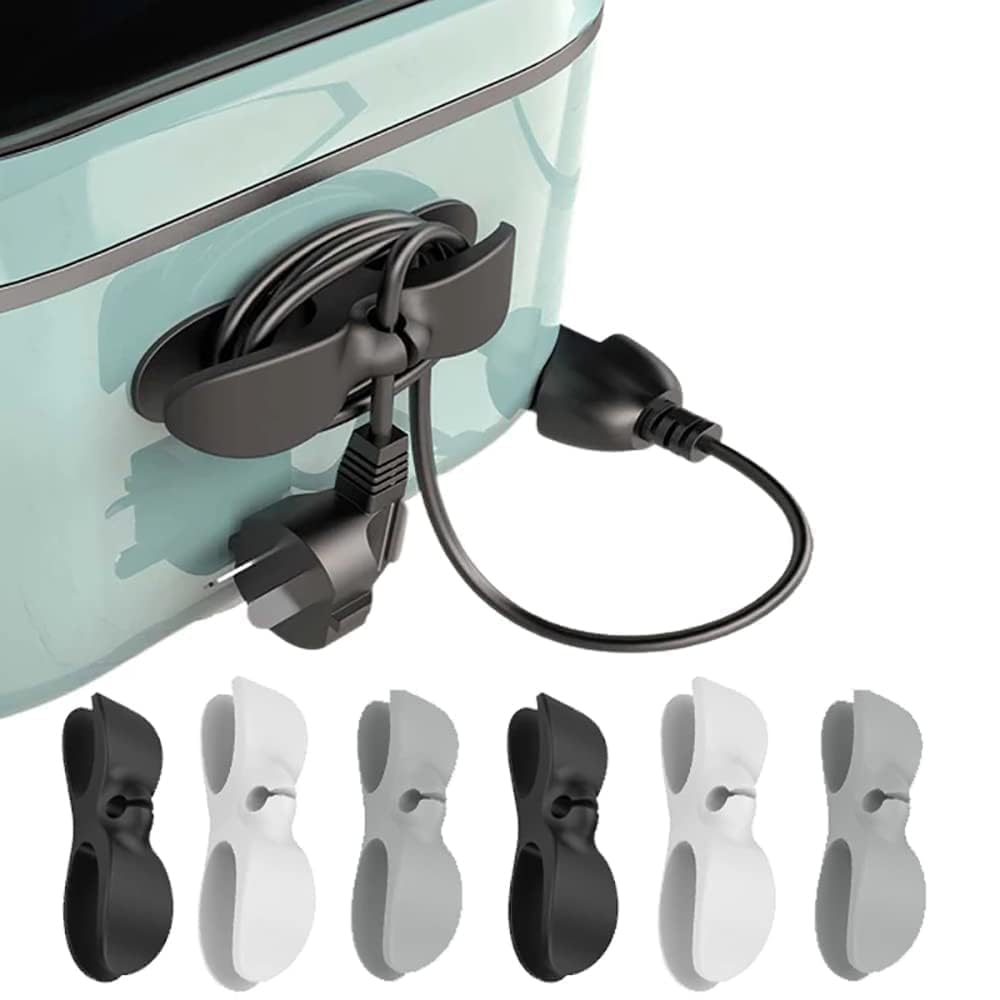 Silicone Cable Organizer Clips-(3 Pcs) (SVO-33)