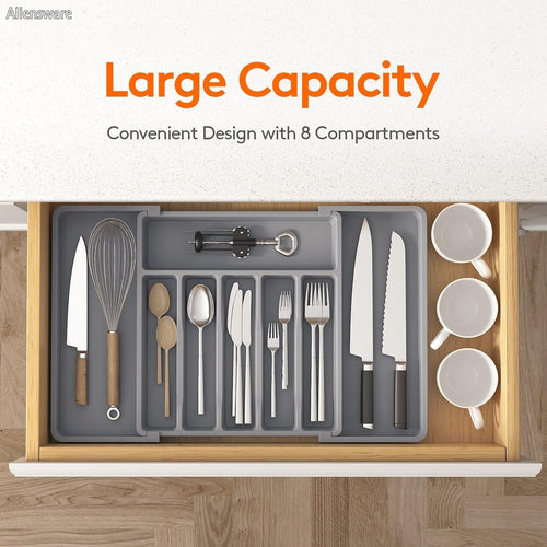 Aliensware Expandable Slider Kitchen Drawer Organizer (SVO_11)