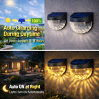 Solar Wall Lights - Pack of 2 (SVO-25)