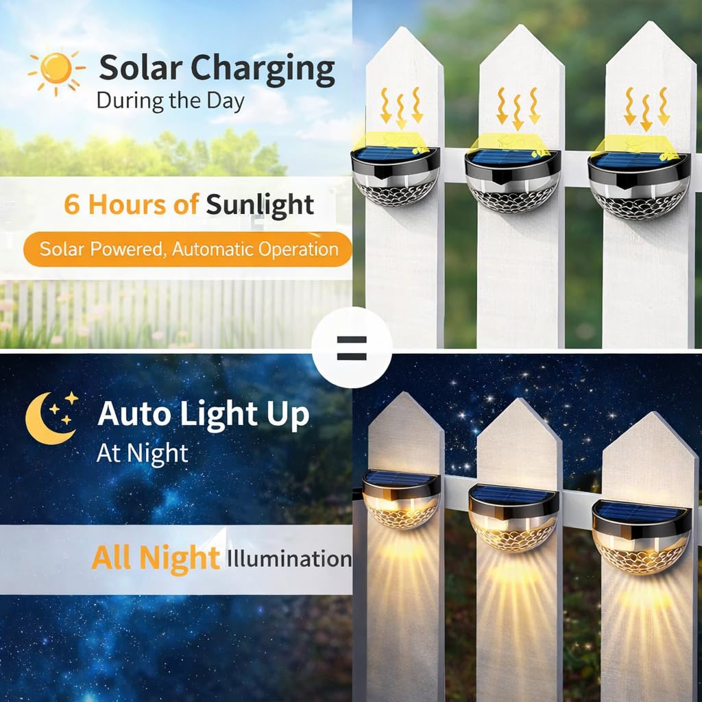 Solar Wall Lights - Pack of 2 (SVO-25)