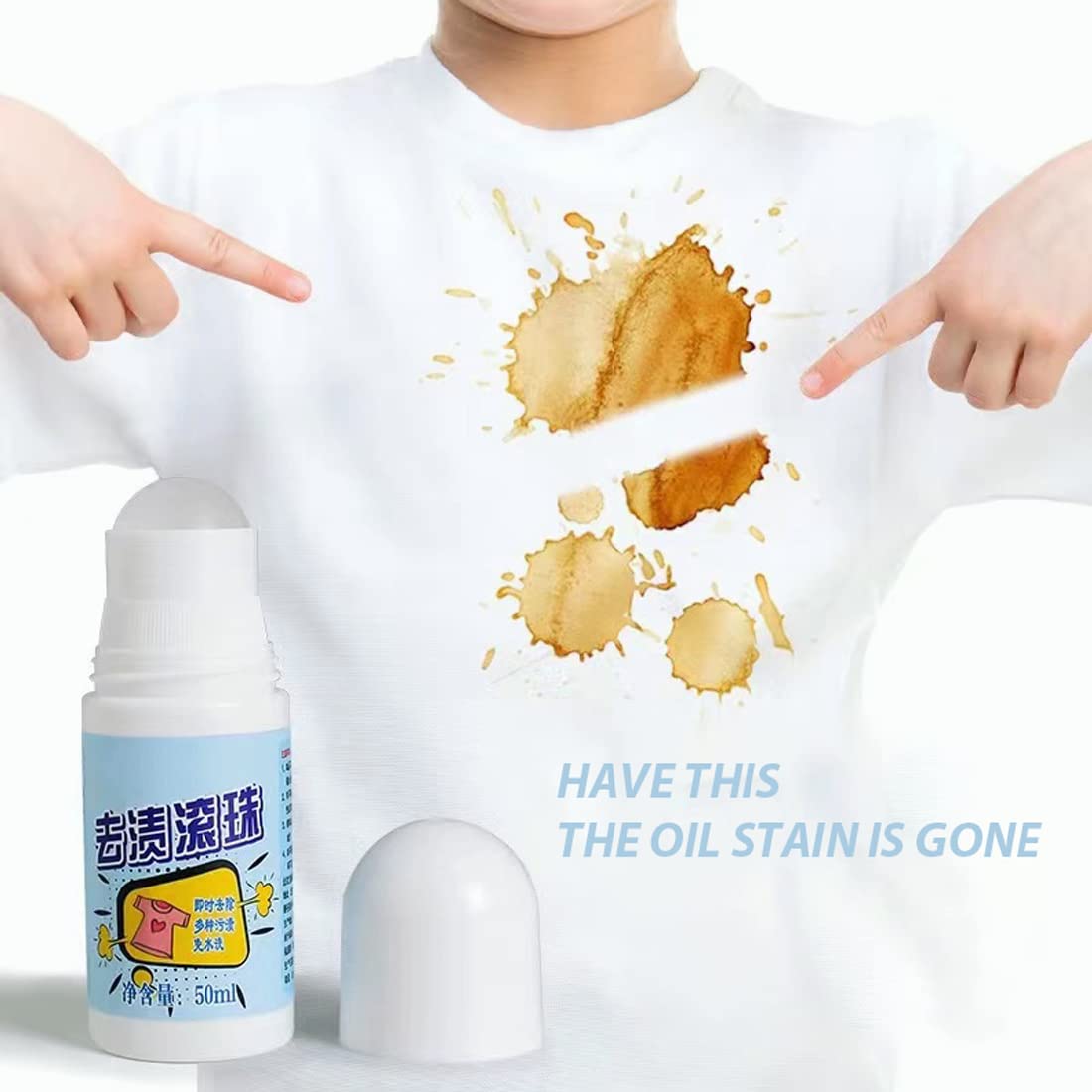 Stain Remover Roller-Ball Cleaner for Clothes (SVO-34)