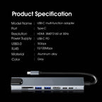 8 in 1 USB C Hub (SVO-32)