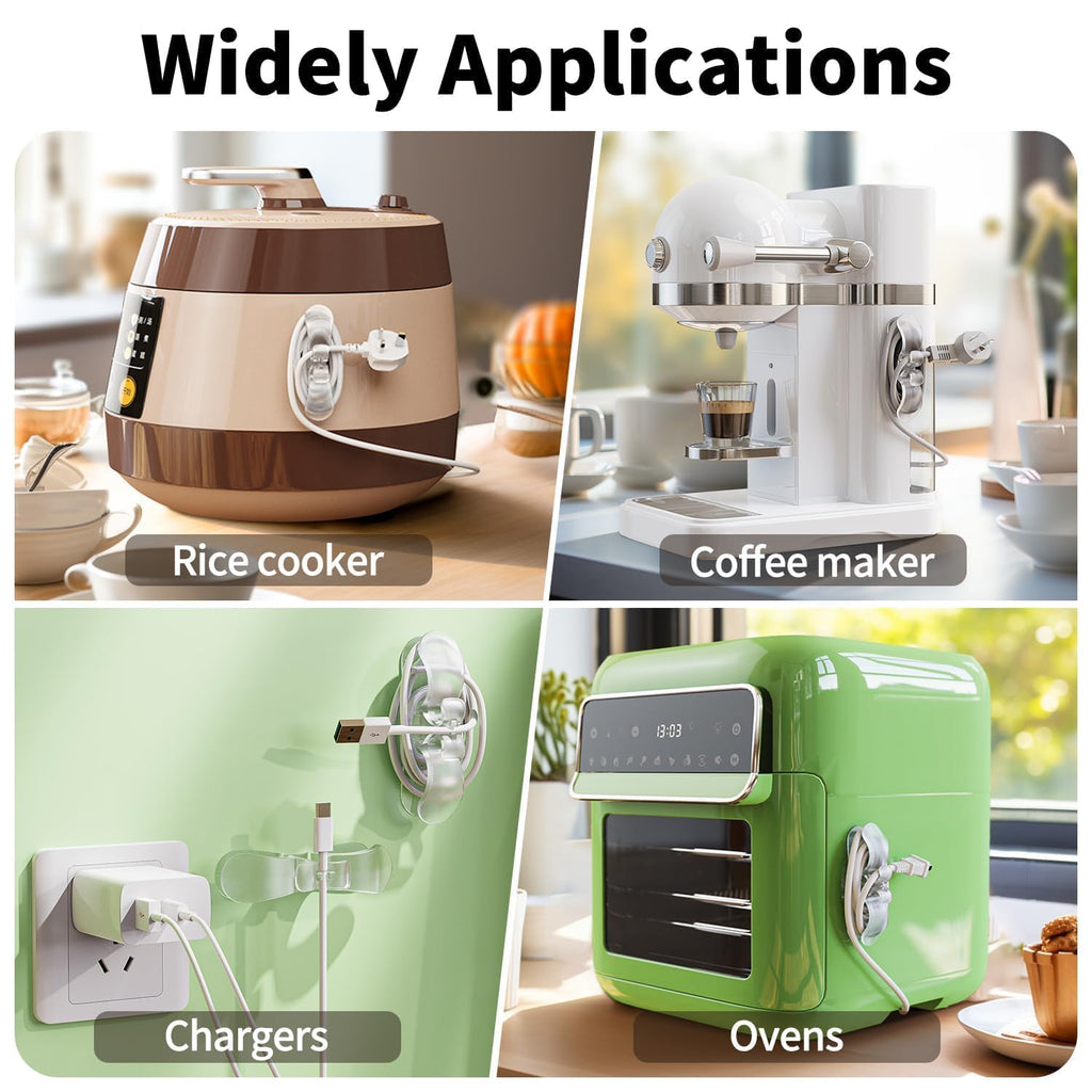 Silicone Cable Organizer Clips-(3 Pcs) (SVO-33)