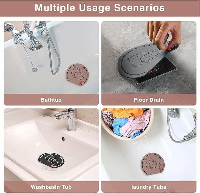 Floor Drain Deodorant Pad Kitchen Sink Strainer (SVO_12)