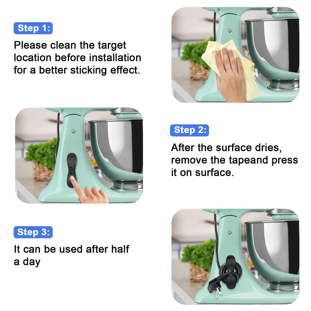 Silicone Cable Organizer Clips-(3 Pcs) (SVO-33)