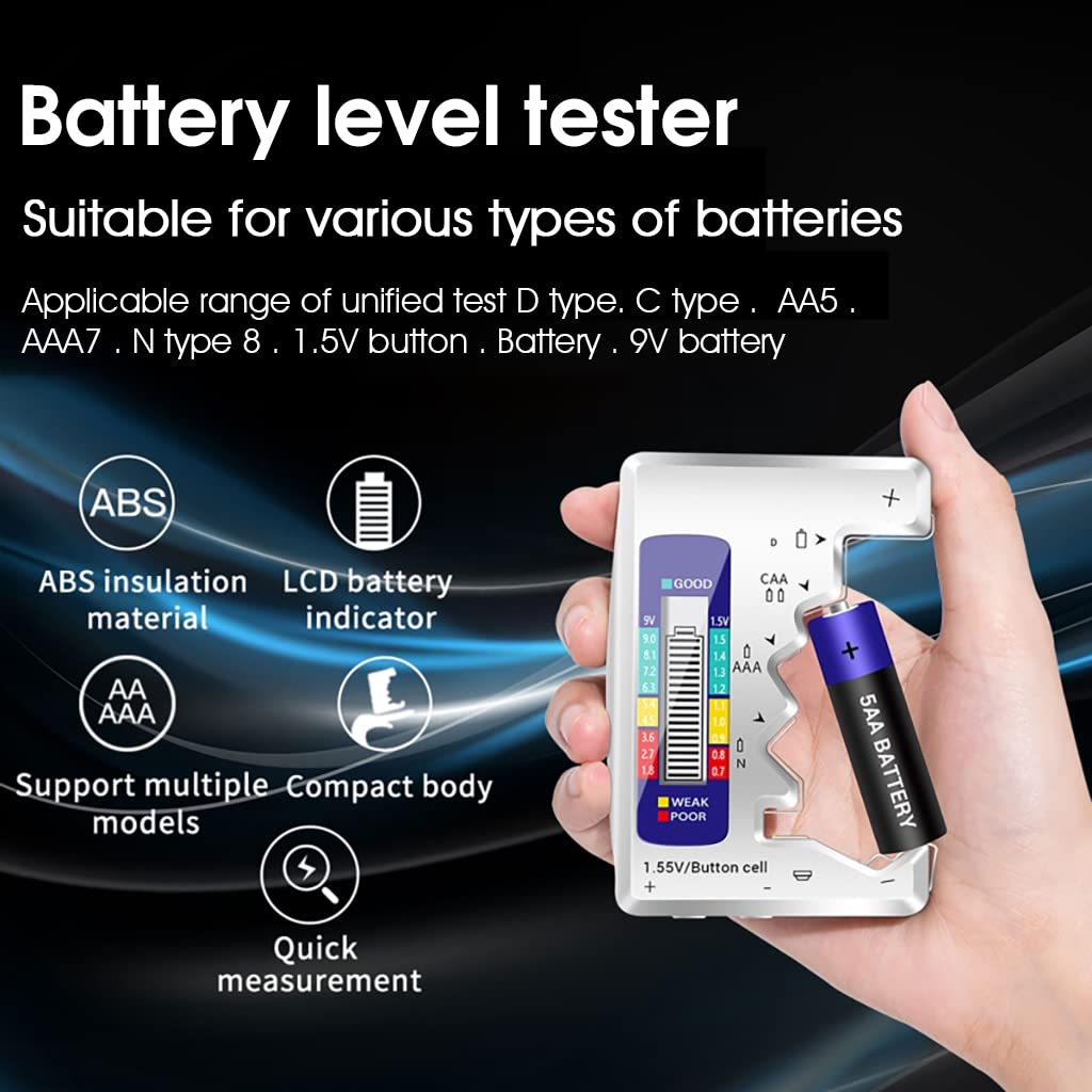 Universal Digital Battery Checker Device (SVO-16)