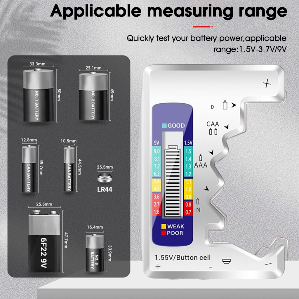 Universal Digital Battery Checker Device (SVO-16)