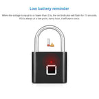 Smart Lock Fingerprint Biometric Padlock | Keyless&Password-Free Access (SVO-17)