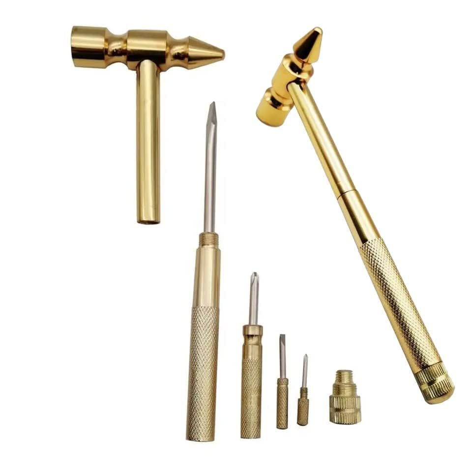 5-in-1 Mini Hammer Tool with Screwdriver Set & Bottle Opener (SVO-12)